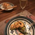 sunnykt's cooksnap of when they made 海老とアスパラの和風味噌マリネソース.