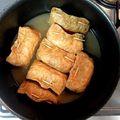 ME！！'s cooksnap of when they made 和風肉詰めいなり.