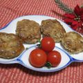 miyuki12's cooksnap of when they made 秋刀魚と豆腐の生姜照り焼きハンバーグ.