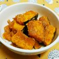 ゆかり＊'s cooksnap of when they made ➏　かぼちゃの胡麻味噌炒め　➏.