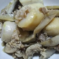 moimoimoco's cooksnap of when they made 簡単！おいしい！ごぼうと里芋と豚肉の煮物.