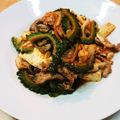 cocoりえ's cooksnap of when they made ❁豚キムゴーヤ炒め❁.