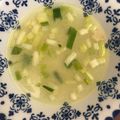 Fionarao's cooksnap of when they made ゆで鶏汁で♪鶏ネギスープ.