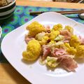 komutatata's cooksnap of when they made 生カリフラワーぺペロンチーノ風.