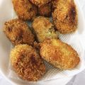 db部みぃ's cooksnap of when they made 簡単！新じゃかいもと新玉ねぎのコロッケ♡.