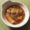 ponococo's cooksnap of when they made 大根のそぼろあんかけ.