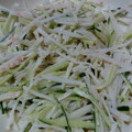 ナーちゃん's cooksnap of when they made 細切り胡瓜と大根のツナマヨサラダ.