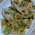 ナーちゃん's cooksnap of when they made 竹輪とレタスの梅卵炒め.