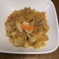 コネズミジュン's cooksnap of when they made 青パパイヤと豚肉の炒め物.