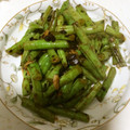 tottokoc's cooksnap of when they made さやいんげんと挽肉の豆鼓炒め.