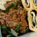 marinesno5's cooksnap of when they made キャベツとピーマンのそぼろ炒め。お弁当に.