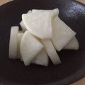かよばぁ's cooksnap of when they made 初心者向き簡単大根塩麹＆酢絶品漬物.