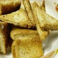 アブシンベル's cooksnap of when they made 子供のおやつに♡食パンラスク♡.
