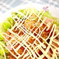 チワワ♡'s cooksnap of when they made ハムとキャベツのちぎりサラダ☆.