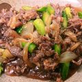 yurina's cooksnap of when they made 牛肉とアスパラガスのオイスターソース炒め.