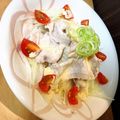 ♥aichan♥'s cooksnap of when they made 豚肉の冷しゃぶ＊濃厚ピリ辛マヨネーズたれ.