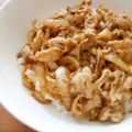 やっちーさん's cooksnap of when they made 豚こま＊丼.