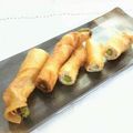 ｅｋ４'s cooksnap of when they made ドカンと1本！アスパラの春巻き.