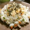 ☆Rokko☆'s cooksnap of when they made ねぎじゃこ具沢山チャーハン.