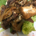 まいっくママ's cooksnap of when they made 牛コマ肉と厚揚げキャベツの簡単炒め.