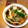 GoGo島みかん's cooksnap of when they made 南部地方おふくろの味！ひっつみ.