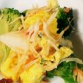 ロコナ's cooksnap of when they made カニカマとブロッコリーのたまご炒め.