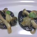 Haru Haru's cooksnap of when they made フライパン１つ♪ポテトとシメジのカナッペ.