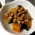 ☆゜｡まめぽん｡゜☆'s cooksnap of when they made レンジで下処理、かぼちゃとひき肉の甘辛煮.