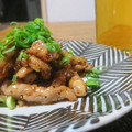 ダイナマイト漆黒's cooksnap of when they made 簡単うまい。鶏せせり肉の照り焼き。.