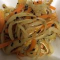 やまびこwa's cooksnap of when they made 皮は冷凍してストック☆お酢で大根の皮炒め.