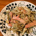 えりぶぶ's cooksnap of when they made 簡単一品！えのきのペペロンチーノ風♪.
