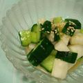 ぜっきん's cooksnap of when they made 長いもと胡瓜で～ピリッとわさび和え.