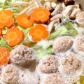 ふたごママちゃん's cooksnap of when they made お鍋にどうぞ！混ぜるだけで簡単☆鶏つみれ.