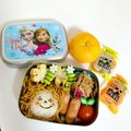 yun222's cooksnap of when they made 女の子のキャラ弁　超簡単♬　５分　時短♡.