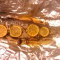 ytokuji's cooksnap of when they made ♪ニジマスのホイル焼き♪.