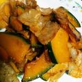 キャラメグ♪'s cooksnap of when they made かぼちゃと玉ねぎのにんにくポン酢炒め.
