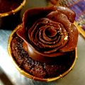 クック6VRDVF☆'s cooksnap of when they made 簡単✾薔薇のチョコレートケーキ.