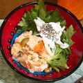 Izumi_1969's cooksnap of when they made 玉ねぎヨーグルト救済☆おからサラダ.
