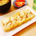 bonbonnier's cooksnap of when they made 超簡単！油揚げの納豆マヨチーズ焼き♪.