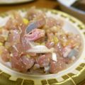 rakuen's cooksnap of when they made アジのなめろう╰(*´︶`*)╯♡.