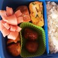 mi1116's cooksnap of when they made ハムでお花♪.