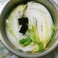 のり子のおかず♪'s cooksnap of when they made 白菜漬け物。白菜漬け。覚え書き.