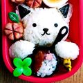 ❊プゥ❊'s cooksnap of when they made キャラ弁♡お弁当にミニミニカレー♡.