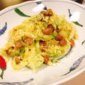 ☆糖質減らしてます☆'s cooksnap of when they made 千切りキャベツと納豆のネバネバ炒め.