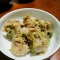 momo634's cooksnap of when they made 大好きおかず！里芋の胡桃ねぎ味噌和え✿.