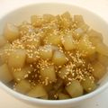 あ～ずん's cooksnap of when they made こんにゃくとヤーコンのピリ甘辛コロコロ.