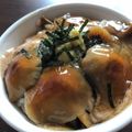 もきち☆'s cooksnap of when they made お手軽！なめたけとろろ丼.