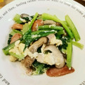 しっぽ☆'s cooksnap of when they made 小松菜と椎茸の簡単炒め.