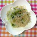 チェックのミニくま's cooksnap of when they made 糸こんでヘルシー☆ツナと山葵で和パスタ風.