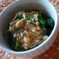 バムバムの木's cooksnap of when they made ほうれん草のなめたけ和え☆.